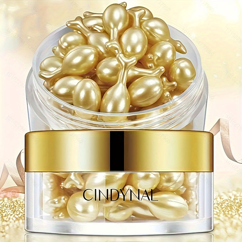 3 Boxes of Placenta and Hyaluronic Acid Essence Capsules, Enhance Moisturizing and Skin Care, Glow, Suitable for Travel, Multifunctional for Facial and Neck Moisturizing
